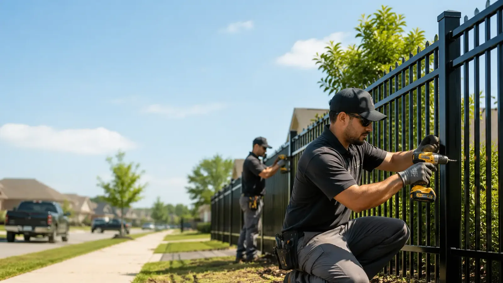 Metal Fence Installation in Berkley, MA